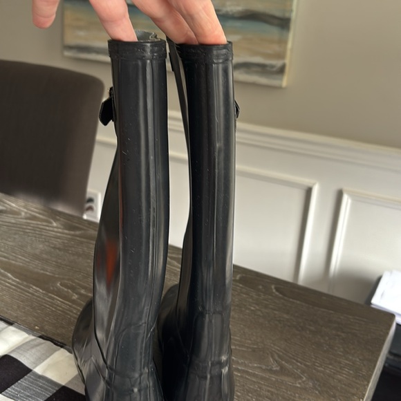 Hunter Rain boots Black Wellies - Picture 8 of 12